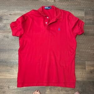 Ralph Lauren red polo